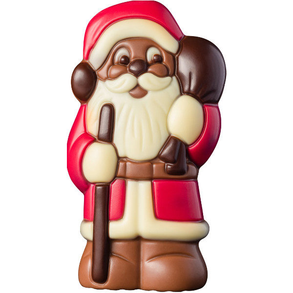 Moulage Père Noël chocolat lait — Caramel Bonbon & Chocolat